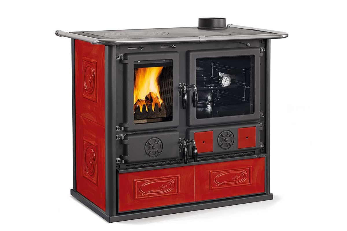 Holzherd Rosa 5.0 Ceramica von La Nordica